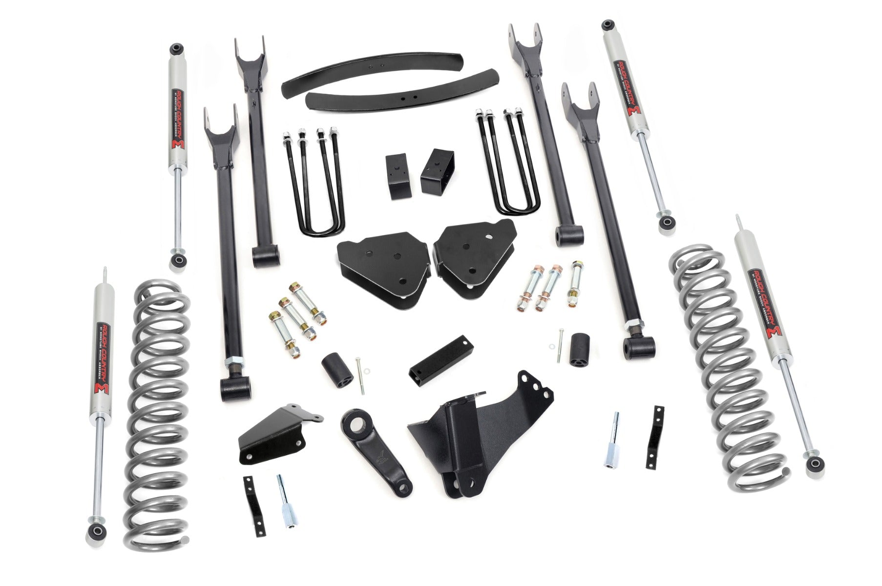 6 Inch Lift Kit | Diesel | 4 Link | M1 | Add-A-Leaf | Ford F-250/F-350 Super Duty (05-07)