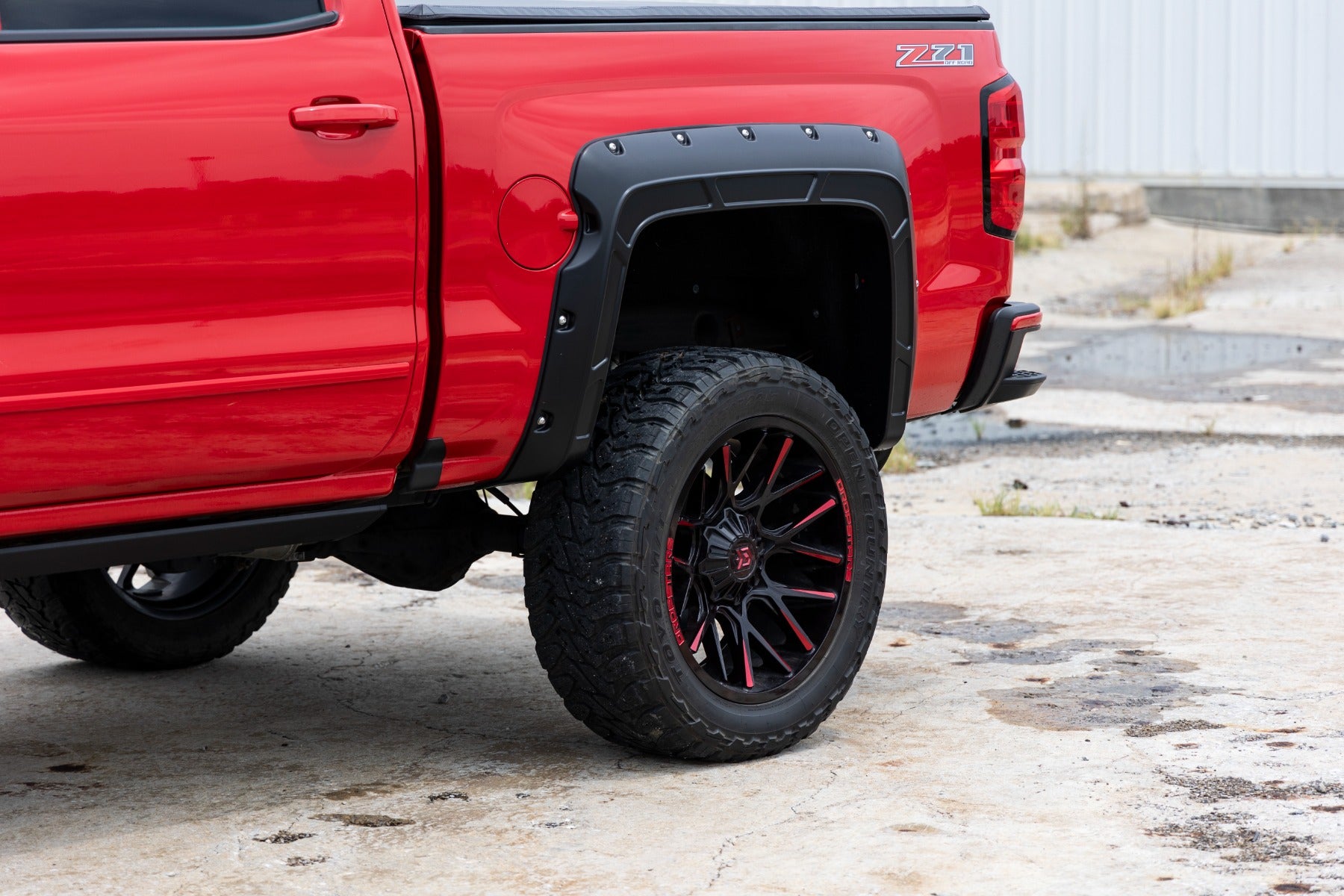 Fender Flares | Defender l 5'9" Bed | GXG Tungsten | Chevy Silverado 1500 (14-18 & Classic)