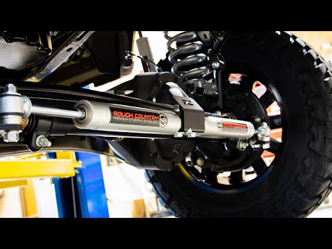 N3 Steering Stabilizer | Dual | 4 Inch Lift | Jeep Grand Cherokee WJ (99-04) - Video