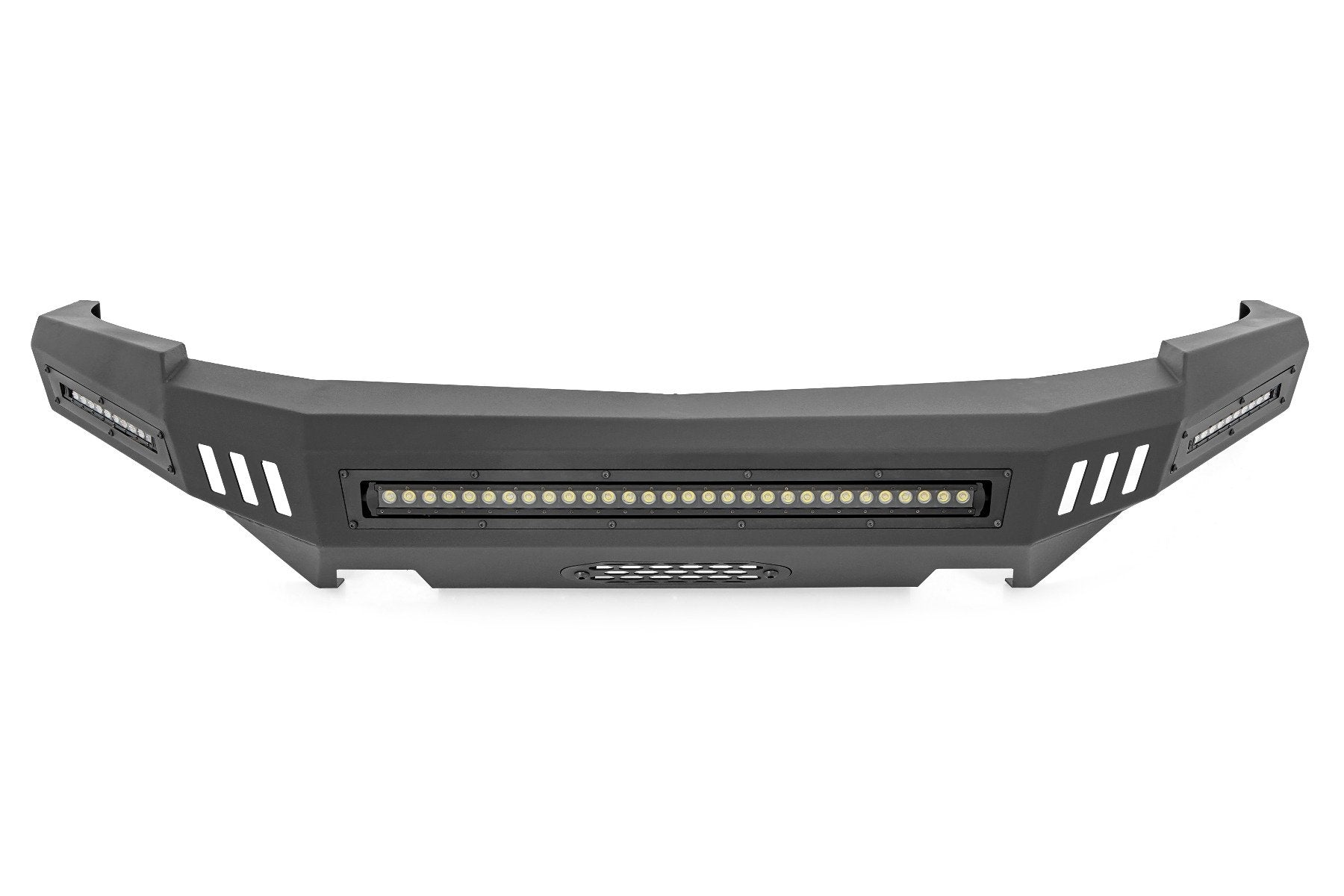 Front High Clearance Bumper | BLK LEDs | Chevy Silverado 1500 2WD/4WD (07-13)