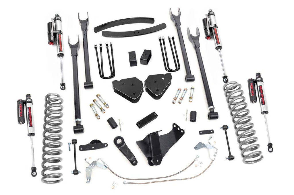 6 Inch Lift Kit | Gas | 4 Link | Vertex | Ford F-250/F-350 Super Duty (08-10)