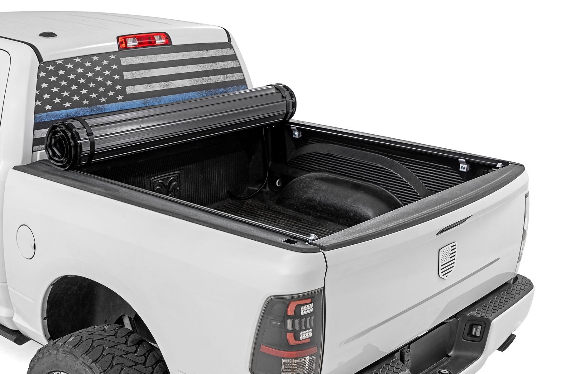 Hard Roll Up Bed Cover | 5'7" Bed | Ram 1500 (10-18)/2500 (10-25) 