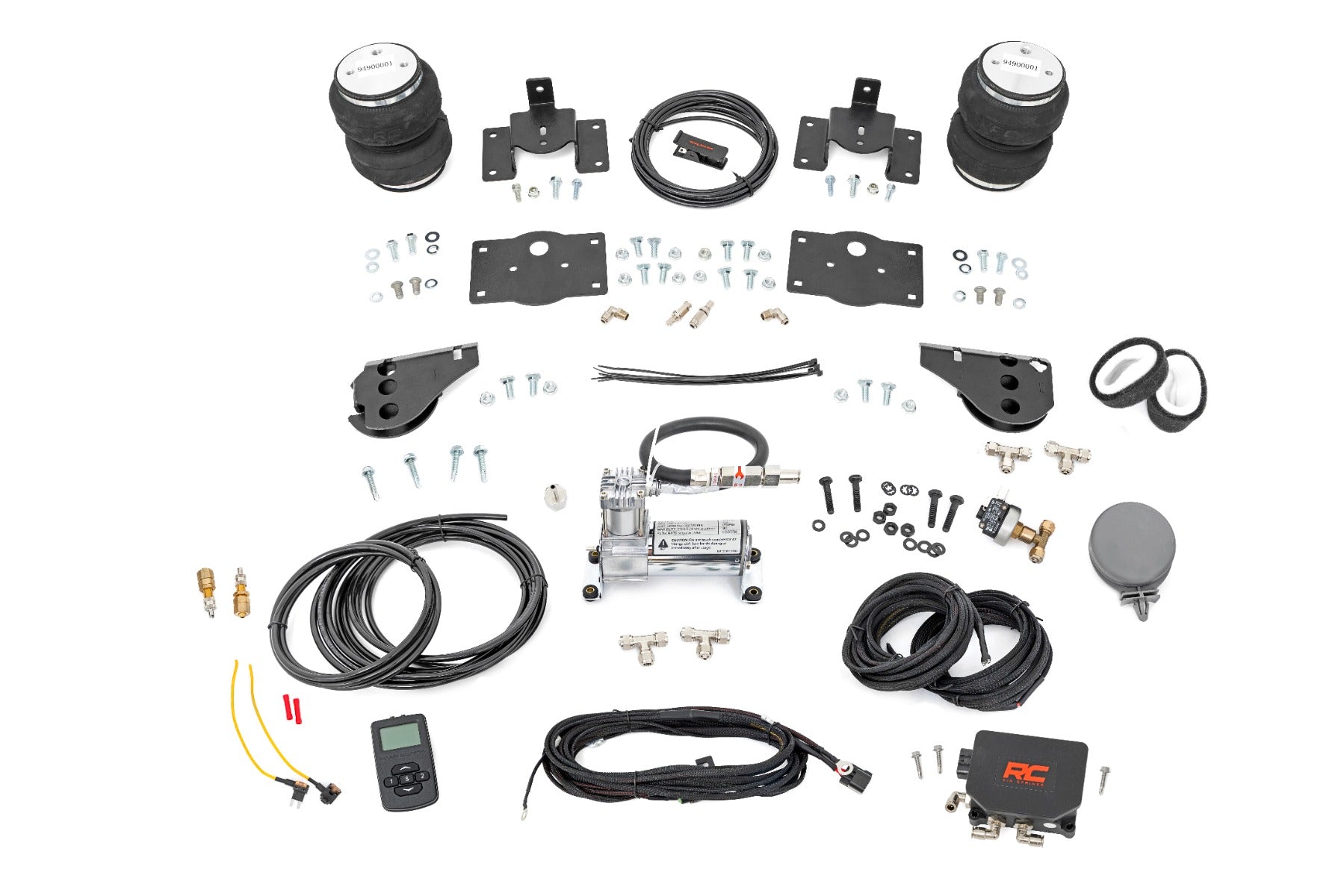 Air Spring Kit w/compressor | Wireless Controller | Stock Height | Ram 1500 (10-18 & Classic)