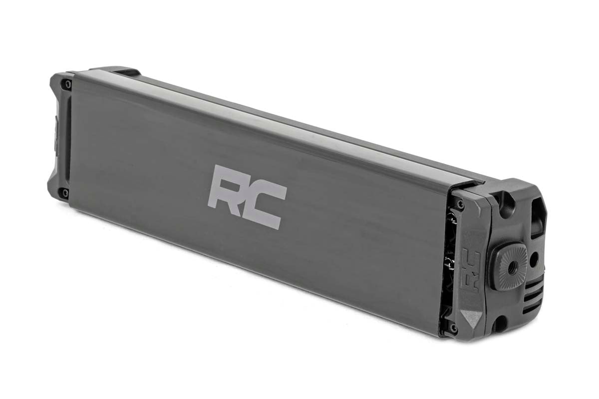 12 Inch Black Series LED Light Bar | Dual Row | White DRL