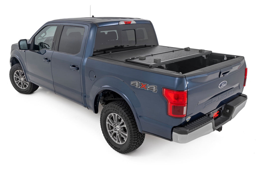 Hard Low Profile Bed Cover | 5'7" Bed | Ford F-150 (15-20)/Raptor (17-20) 