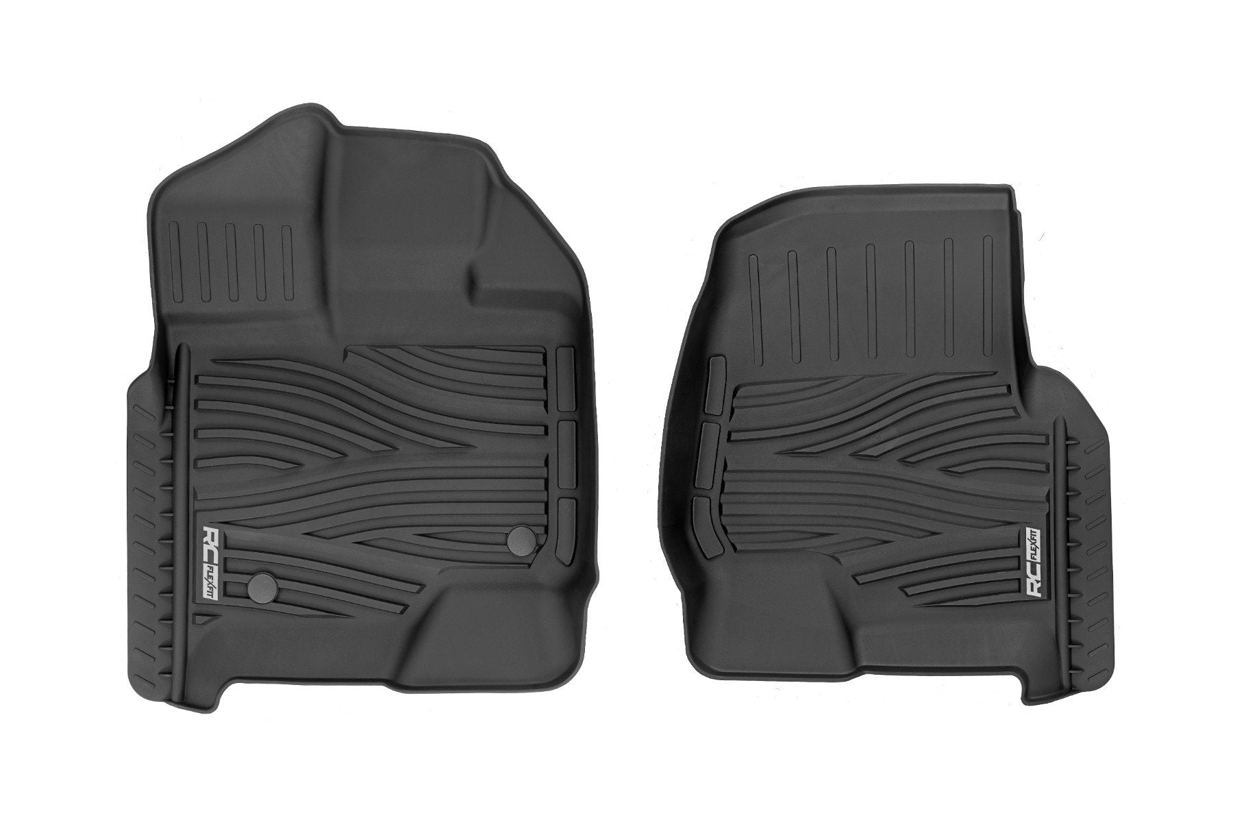 Flex-Fit Floor Mats | Front | Ford F-150 (15-25)/F-150 Lightning (22-25)/Raptor (17-25) 