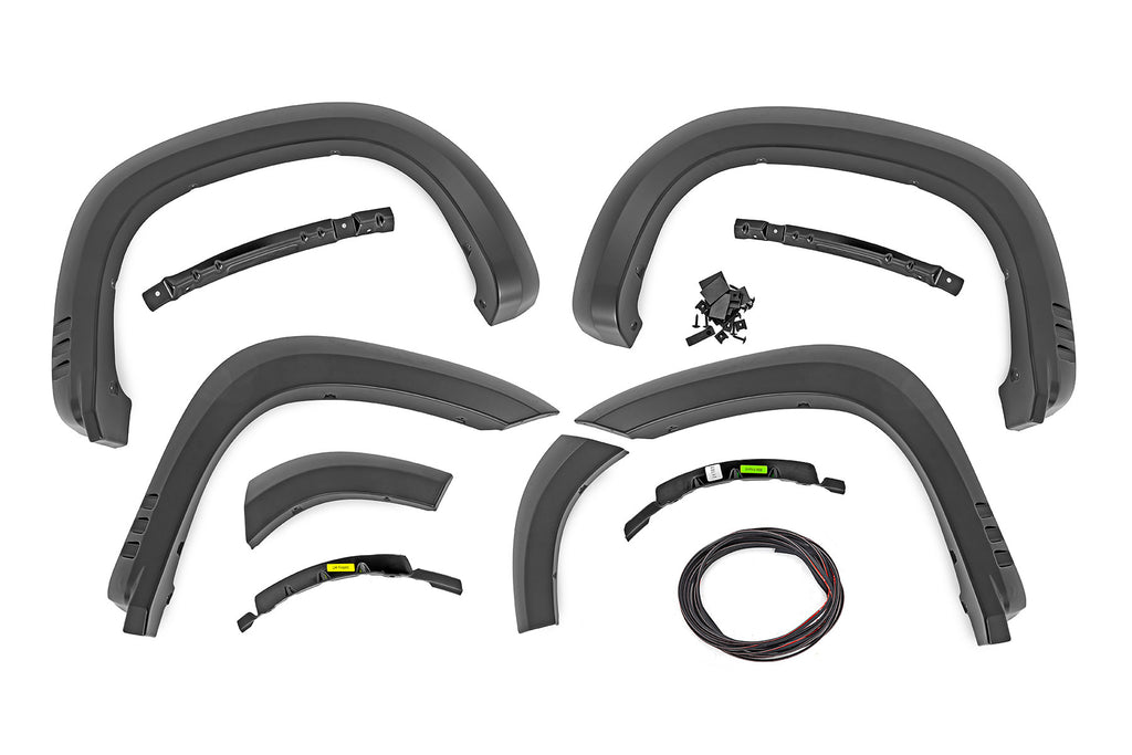 Fender Flares | SF1 | G7C Red Hot | Chevy Silverado 1500 2WD/4WD (2019-2025 & Classic)