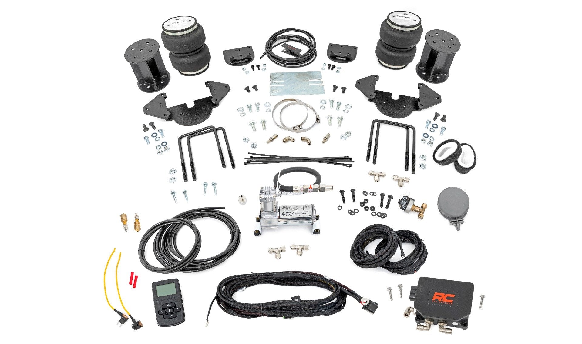 Air Spring Kit w/compressor | Wireless Controller | Chevy/GMC Sierra/Silverado 1500 (19-25) 