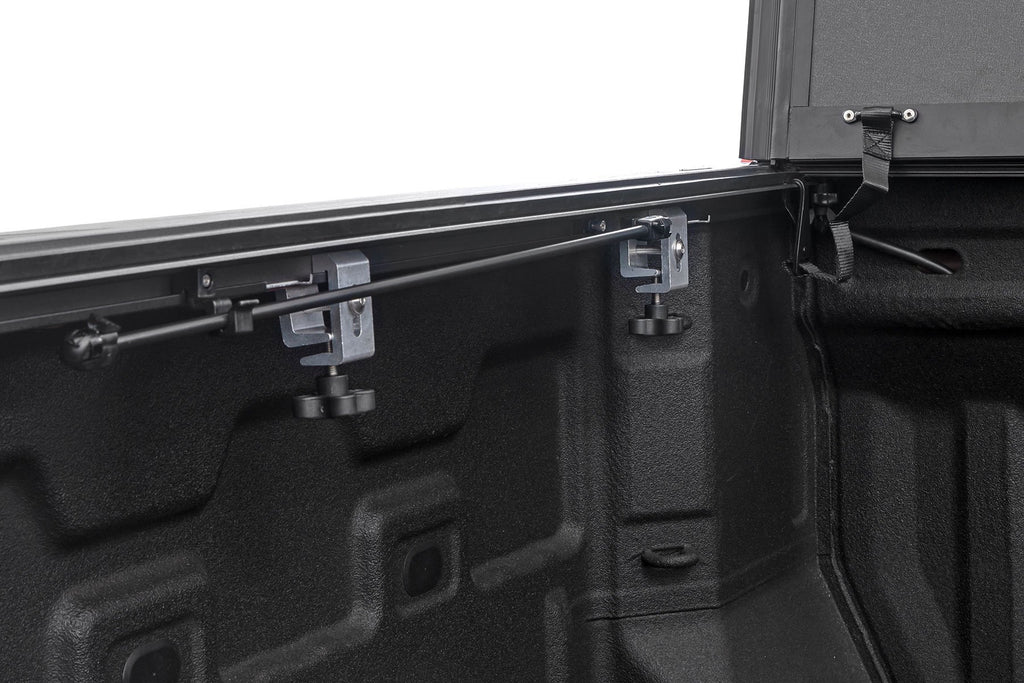 Hard Tri-Fold Flip Up Bed Cover | 6'7" Bed | Chevy/GMC Sierra/Silverado 1500 (19-25) 