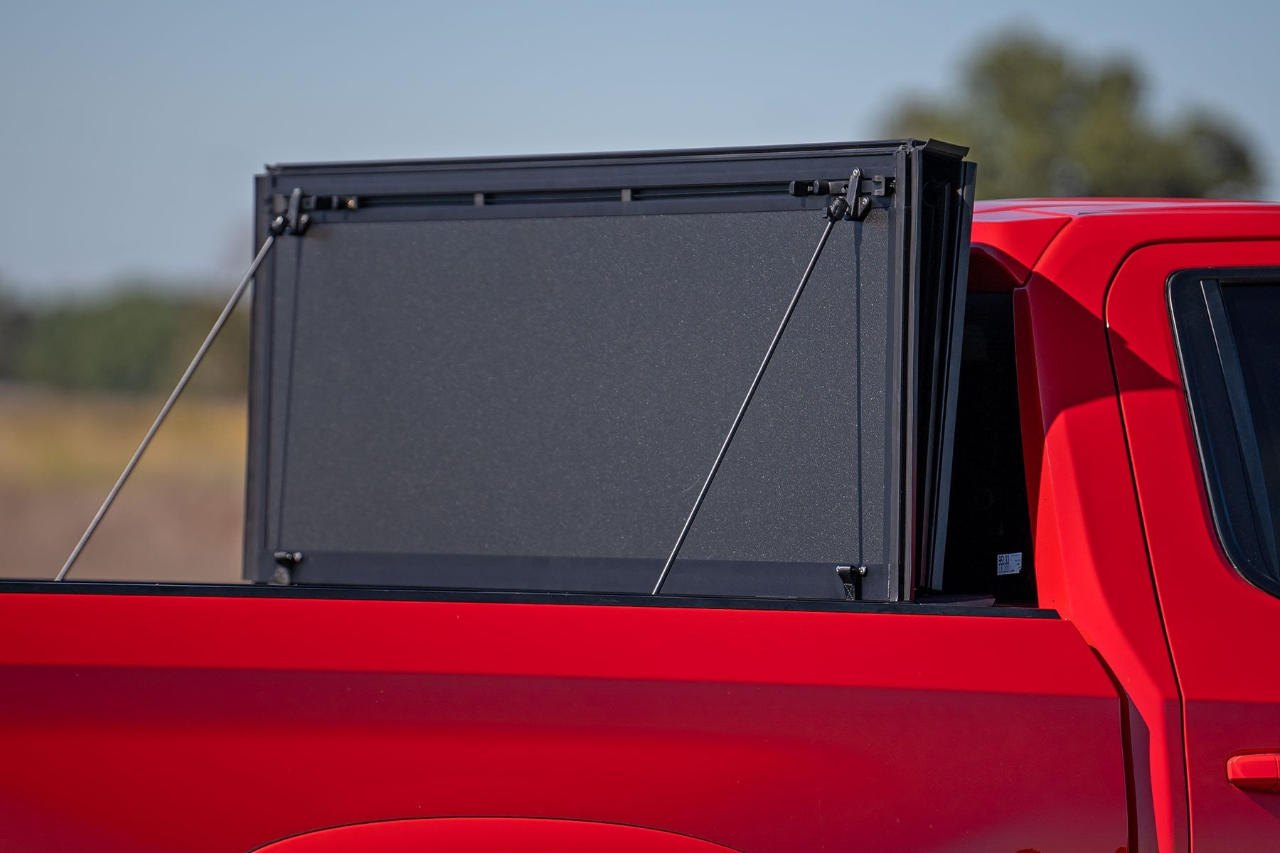 Hard Tri-Fold Flip Up Bed Cover | 5'10" Bed | Chevy/GMC Sierra/Silverado 1500 (19-25) 