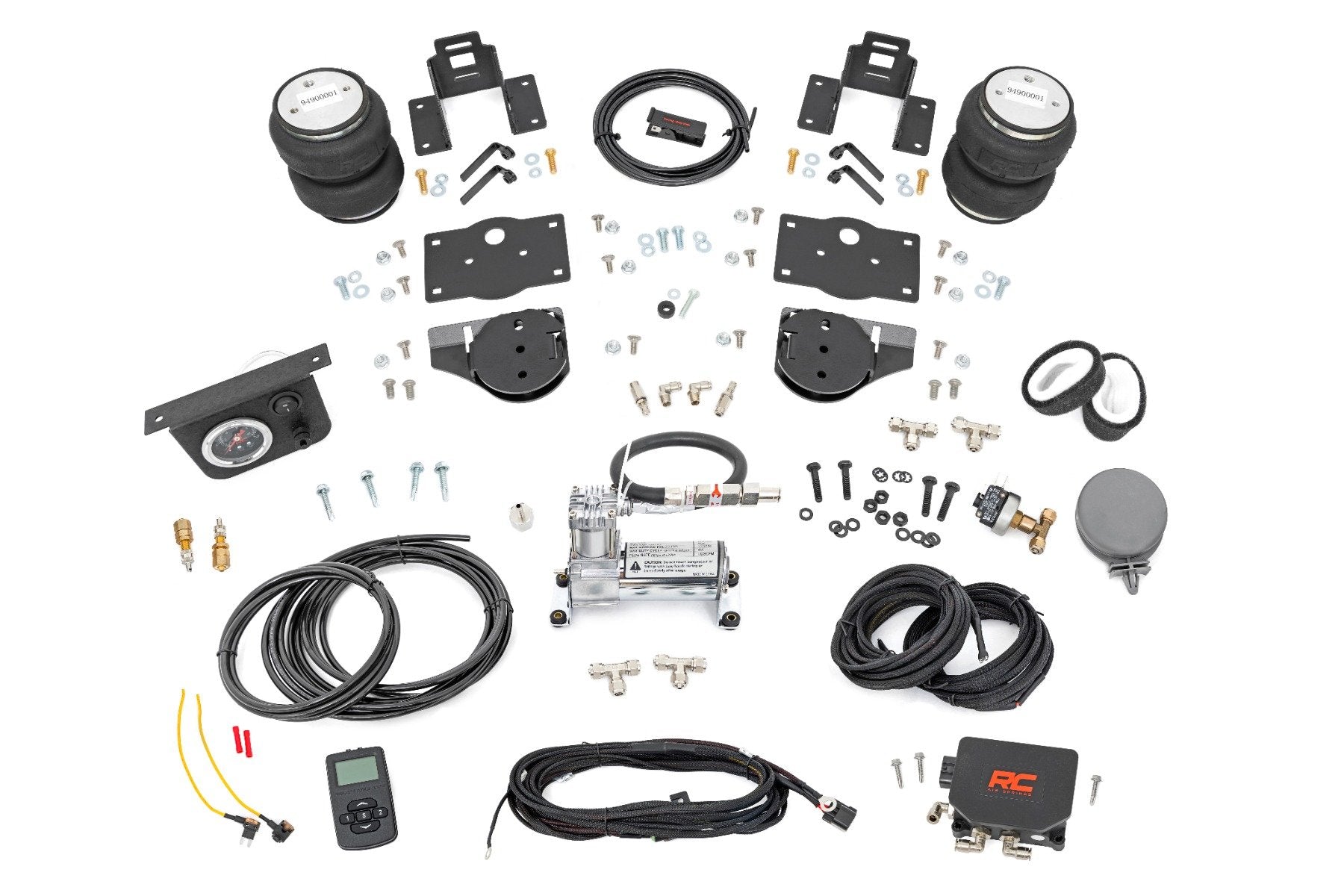 Air Spring Kit w/compressor | Wireless Controller | Ram 1500 4WD (2019-2025)
