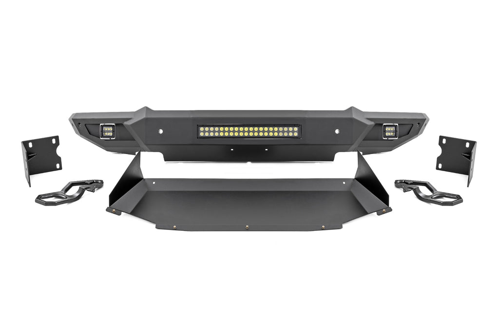 Front Bumper w/Skid Plate & Tow Hooks | Ram 1500 2WD/4WD (2019-2024)