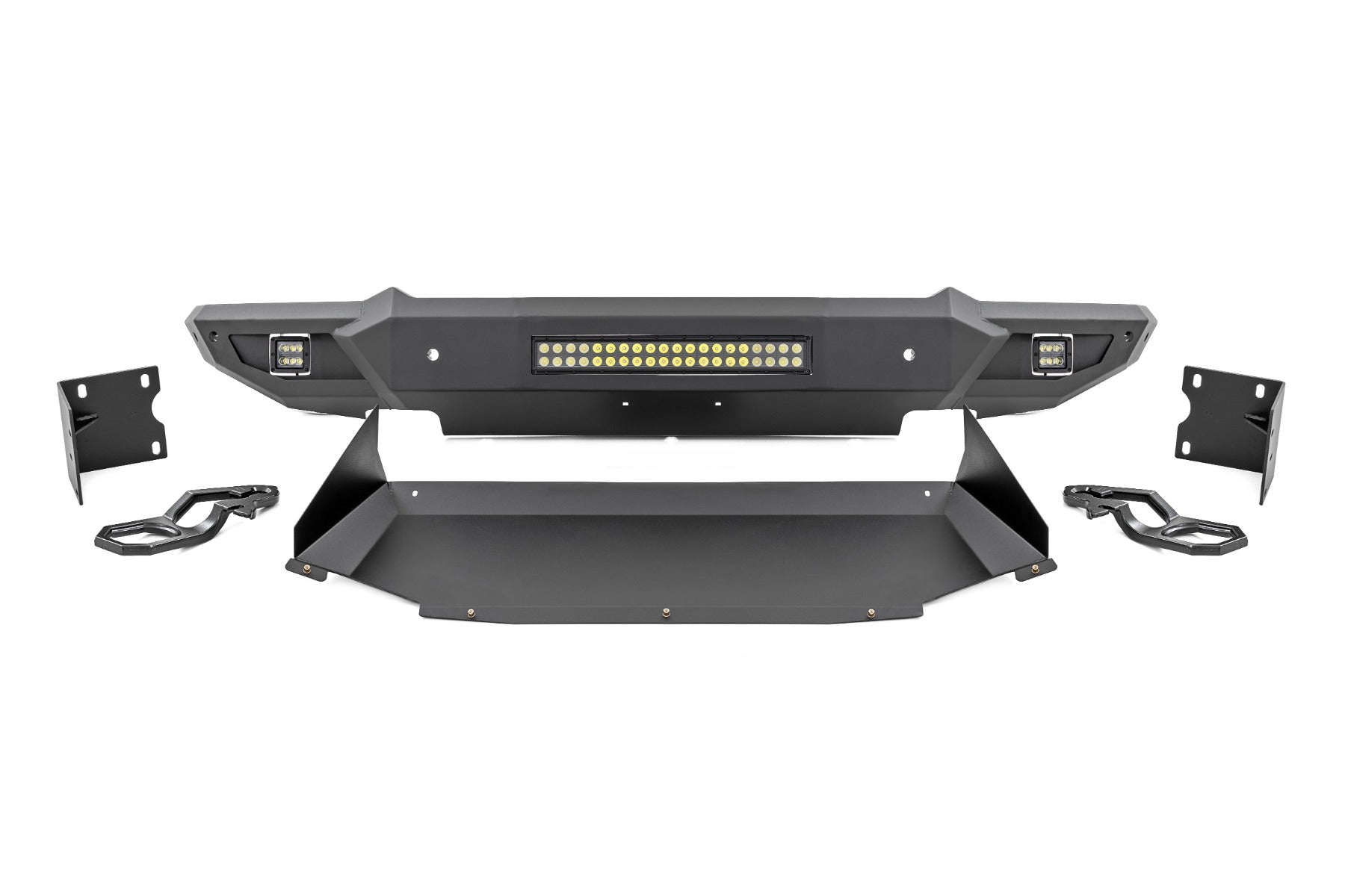 Front Bumper w/Skid Plate & Tow Hooks | Ram 1500 2WD/4WD (2019-2024)