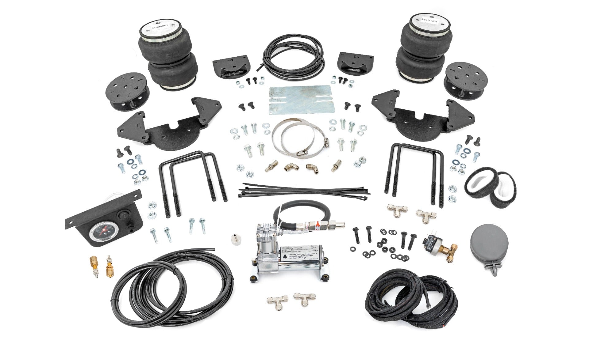 Air Spring Kit w/compressor | 2-3.5 Inch Lift Kit | Chevy/GMC Sierra/Silverado 1500 (19-25)