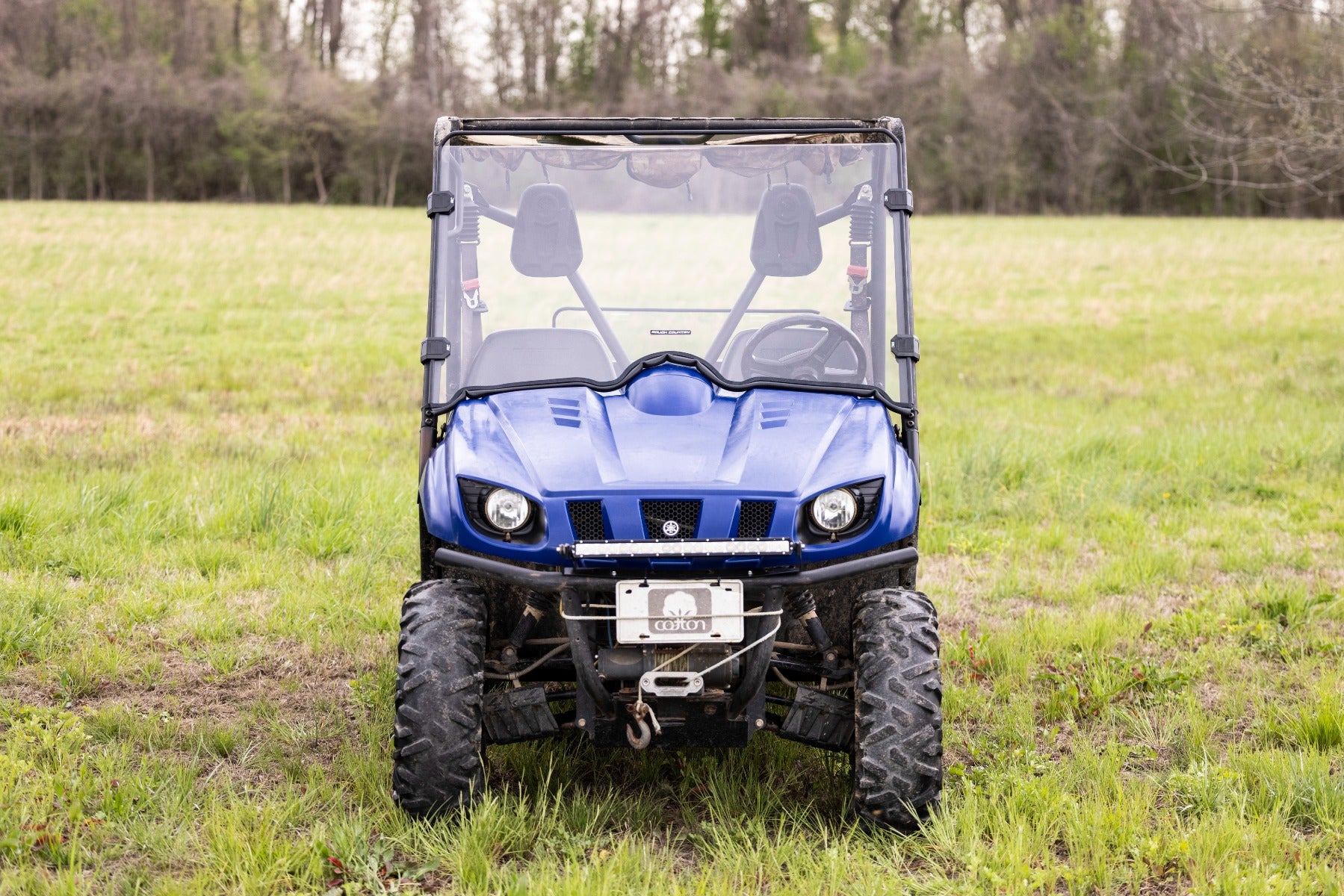 Full Windshield | Scratch Resistant | Yamaha Rhino 450/Rhino 660 