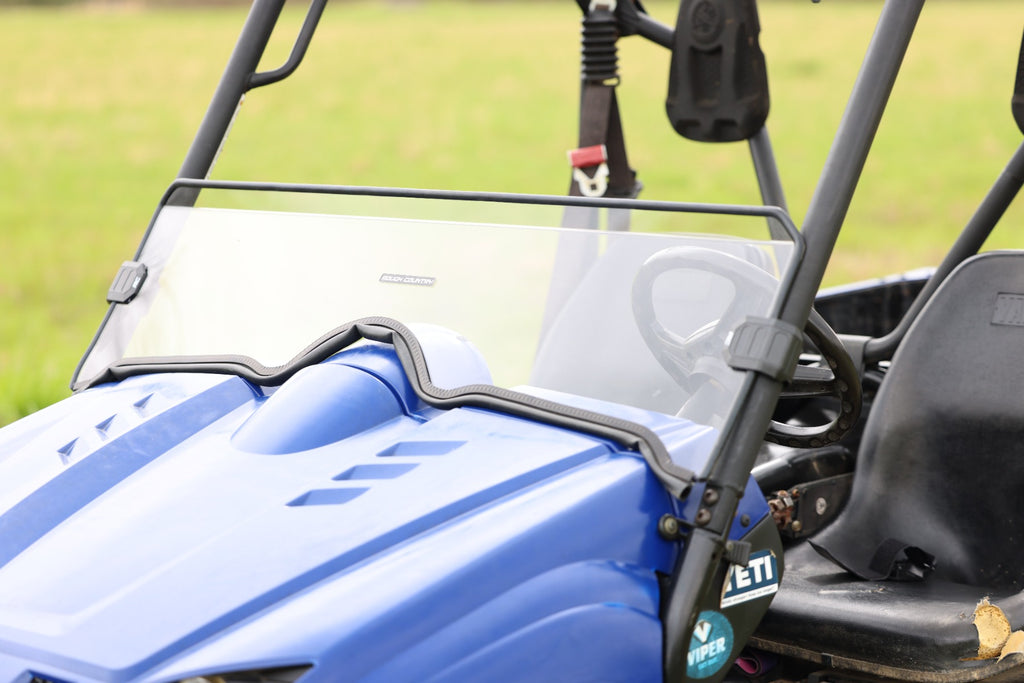 Half Windshield | Scratch Resistant | Yamaha Rhino 450/Rhino 660 