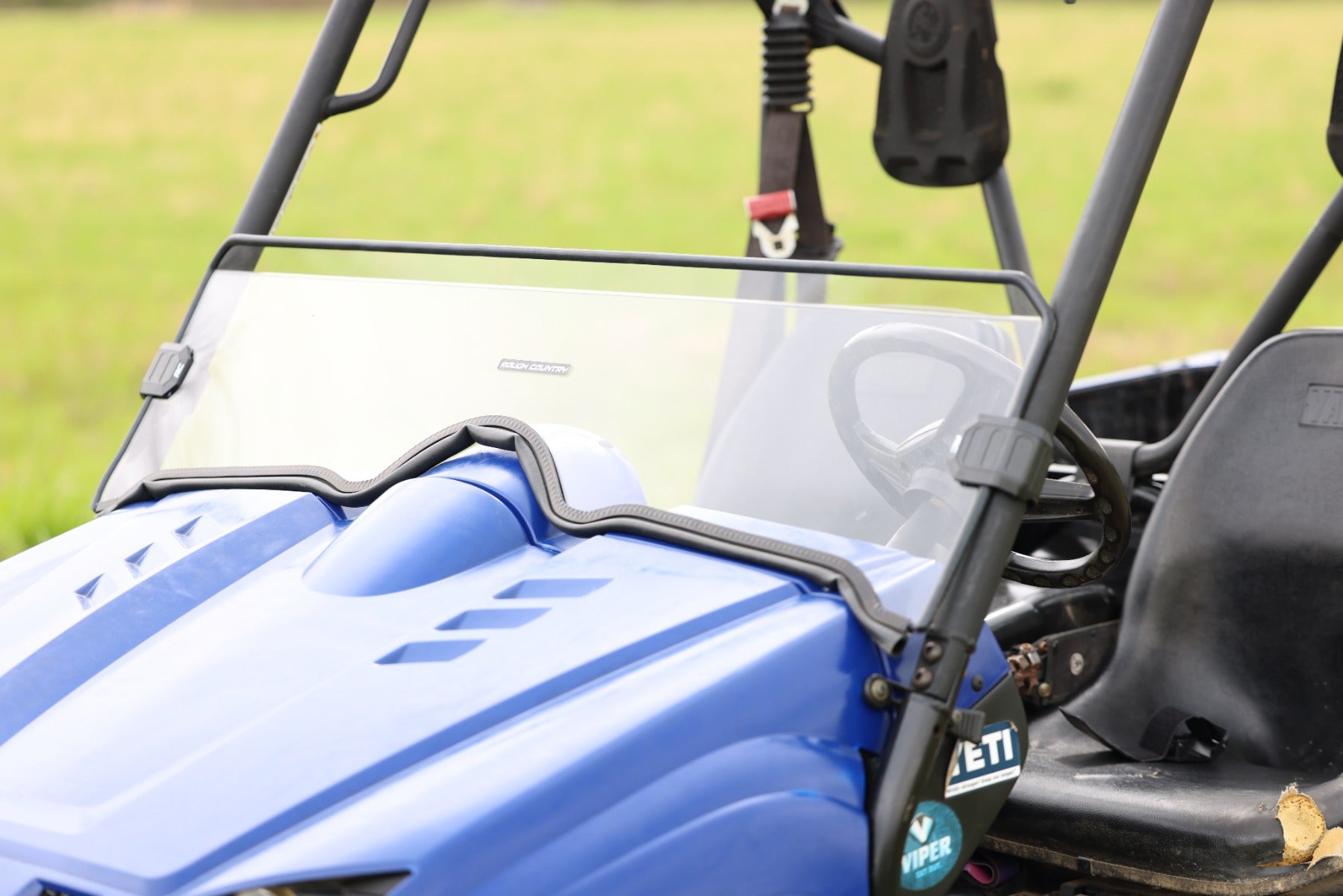 Half Windshield | Scratch Resistant | Yamaha Rhino 450/Rhino 660 