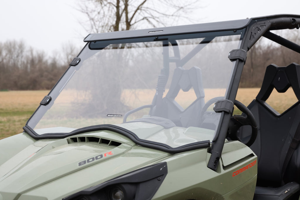 Full Windshield | Scratch Resistant | Can-Am Commander Max 1000 