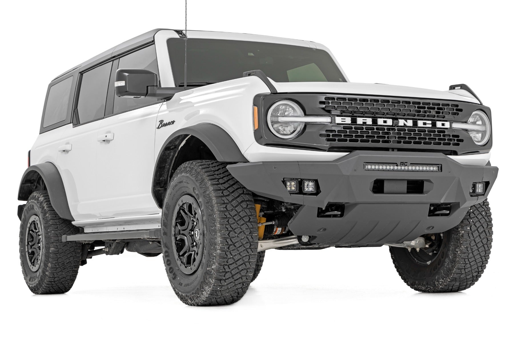 Front Bumper | Modular | Full Wings | DRL | Ford Bronco 4WD (2021-2025)
