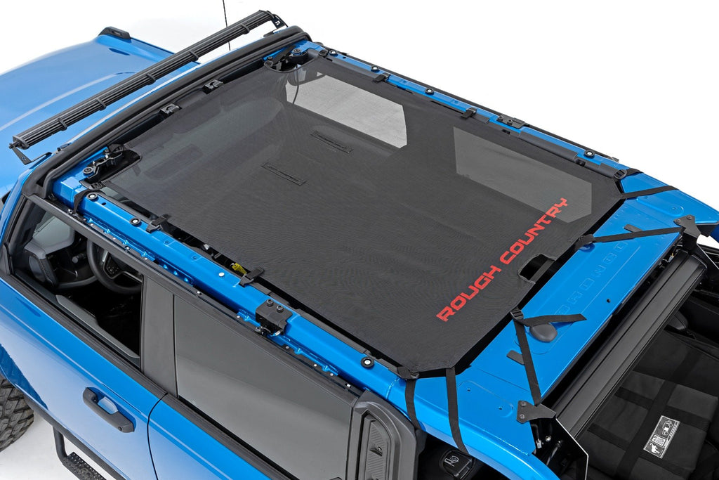 Mesh Bikini Top Plus | Black | Ford Bronco 4WD (2021-2025)