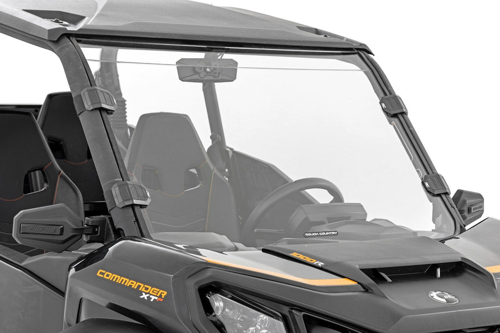Full Windshield | Scratch Resistant | Can-Am Commander 1000R 