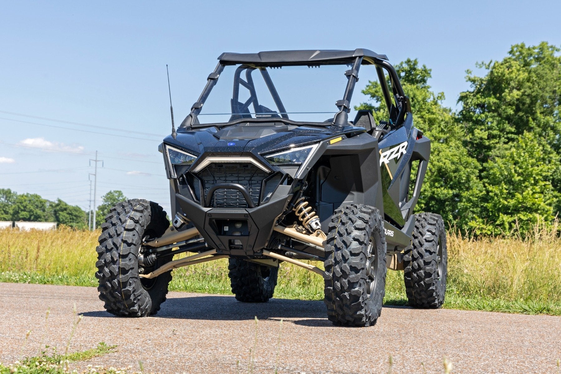Full Windshield | Scratch Resistant | Polaris RZR Turbo R 4 