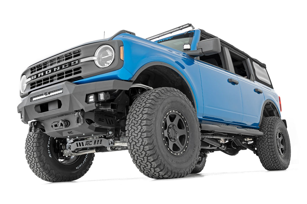 Front Bumper | Modular | Stubby Wings | Flood | Fog | Ford Bronco 4WD (21-25)