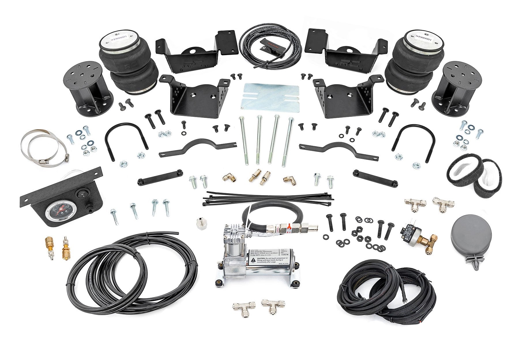 Air Spring Kit w/compressor | 3-5 Inch Lift Kit | Chevy/GMC 2500HD/3500HD (20-25)