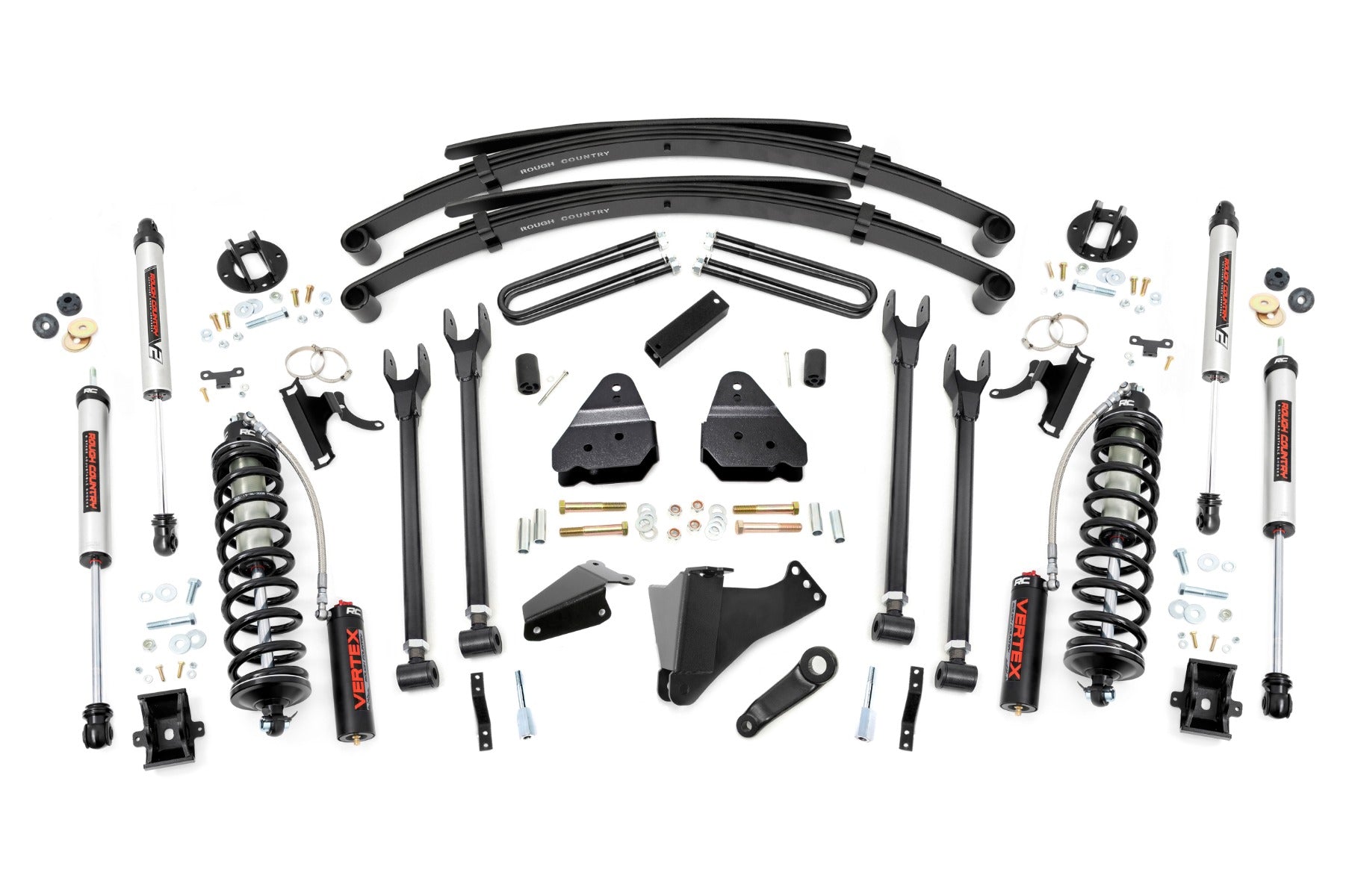 6 Inch Lift Kit  |  Gas  |  4 Link  |  RR Spring  |  C/O V2 | Ford F-250/F-350 Super Duty (05-07)