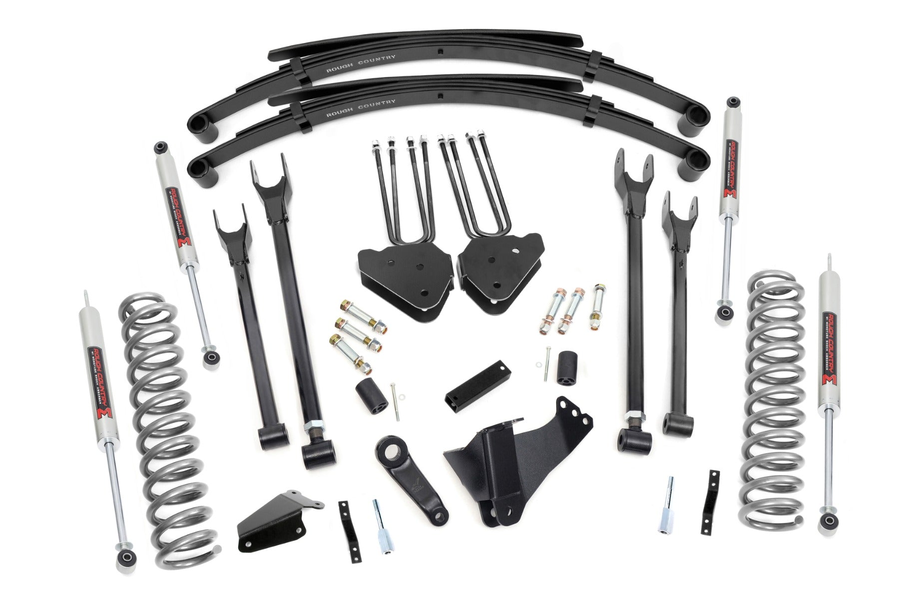 6 Inch Lift Kit | Diesel | 4 Link | M1 | Leaf Springs | Ford F-250/F-350 Super Duty (05-07)