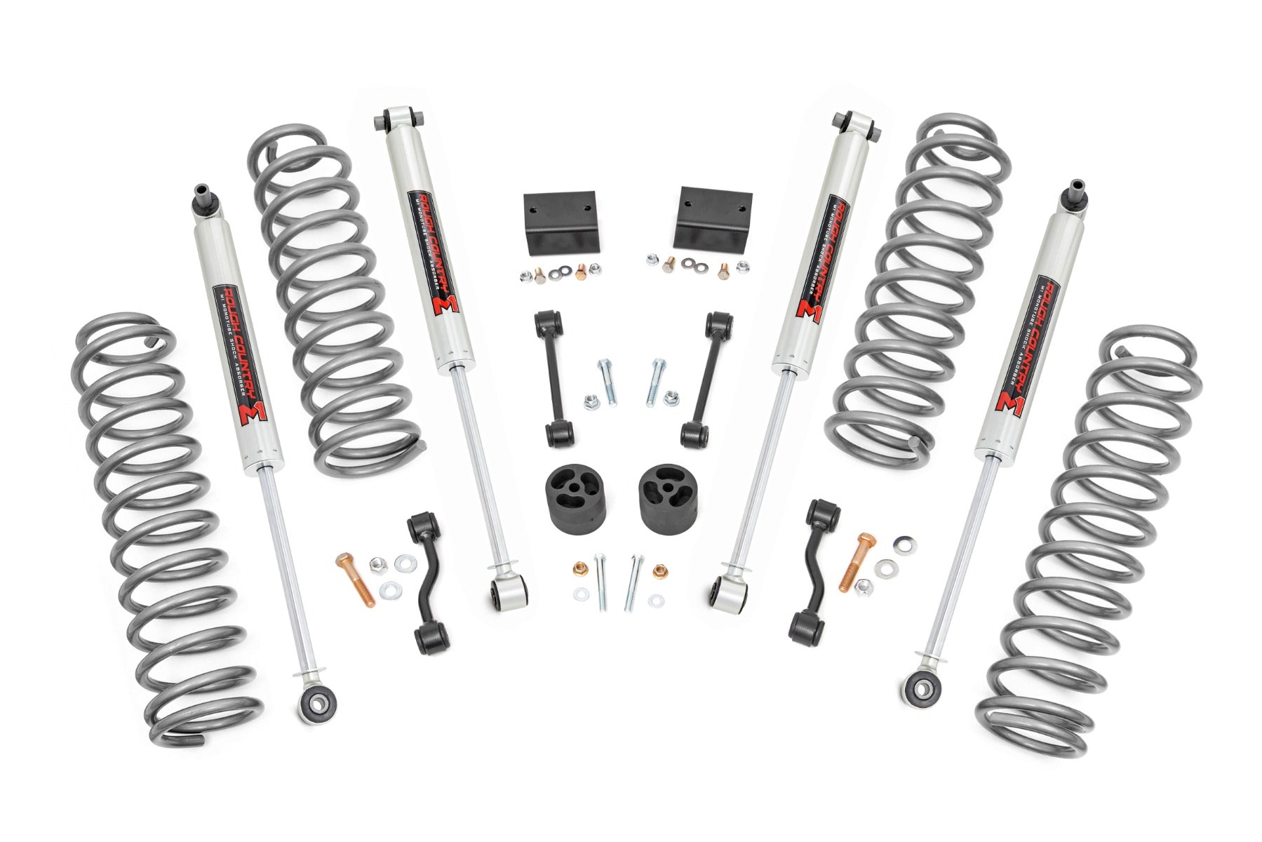 2.5 Inch Lift Kit | Coils | M1 | Jeep Wrangler JL 4WD (2018-2023)