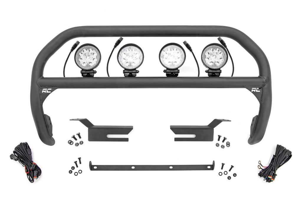 Nudge Bar | 4 Inch Round Led (x4) | Ford Bronco 4WD (2021-2025)
