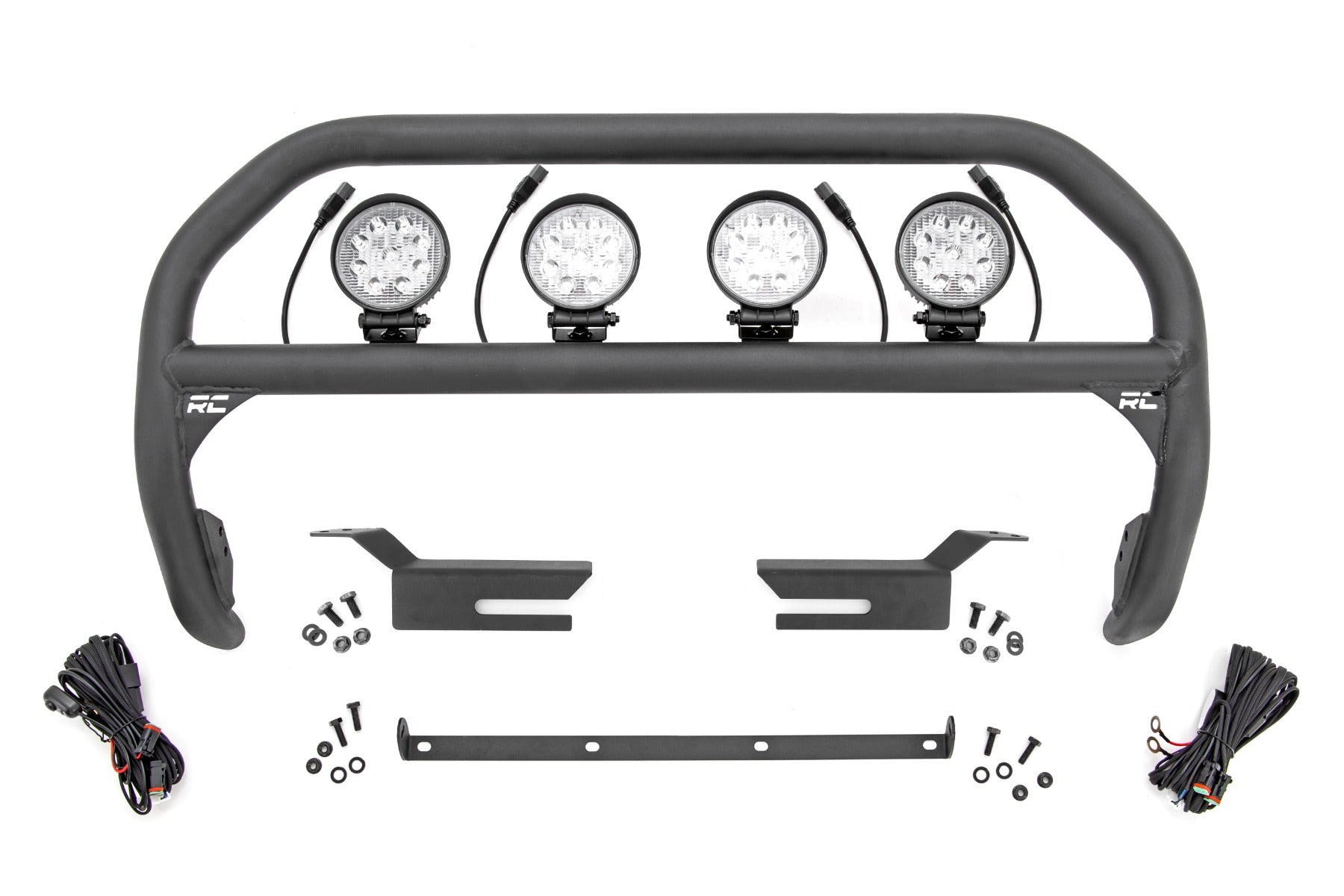 Nudge Bar | 4 Inch Round Led (x4) | Ford Bronco 4WD (2021-2025)