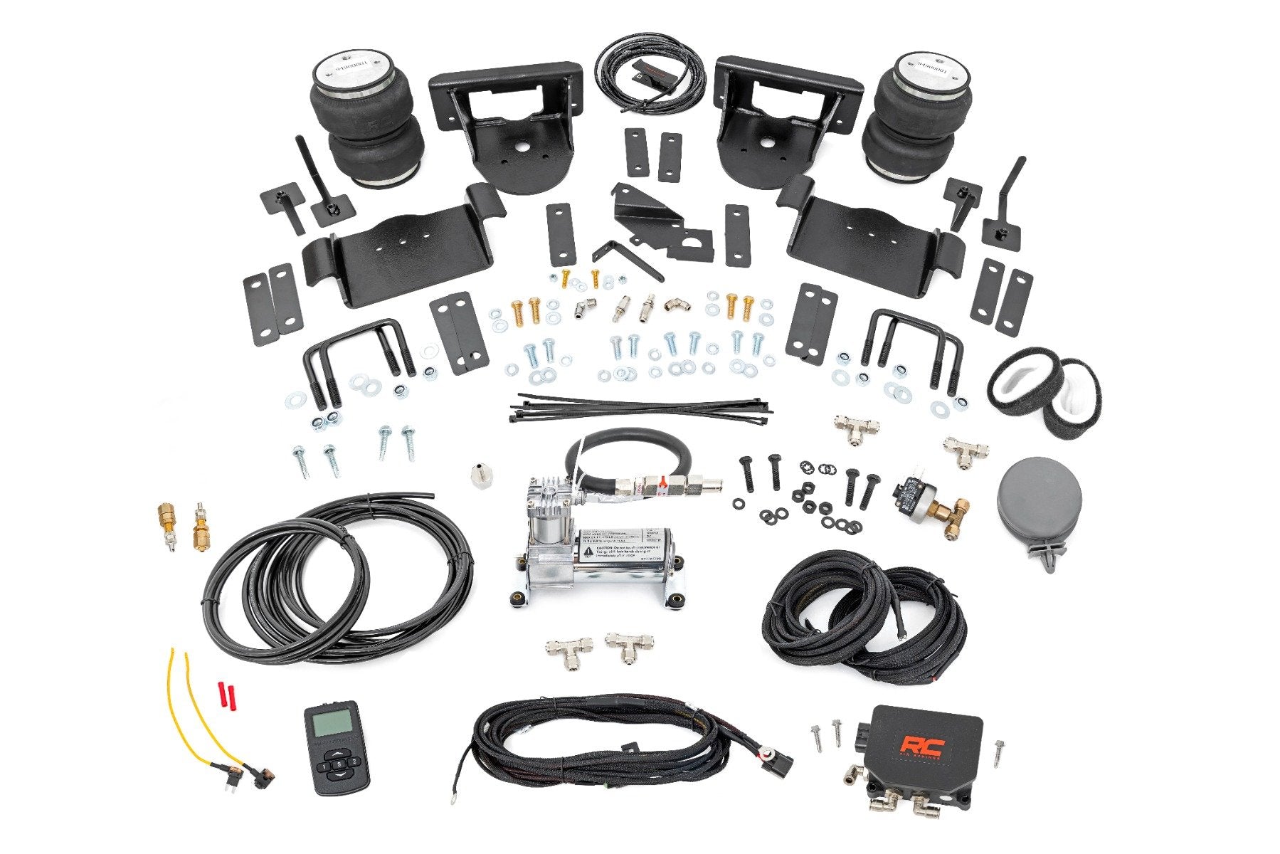 Air Spring Kit w/compressor | Wireless Controller | 0-6" Lifts | Ford F-150 (21-25)