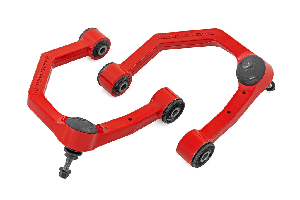 Forged Upper Control Arms | 3.5" Of Lift | Red | Toyota Tacoma 4WD (24-25)