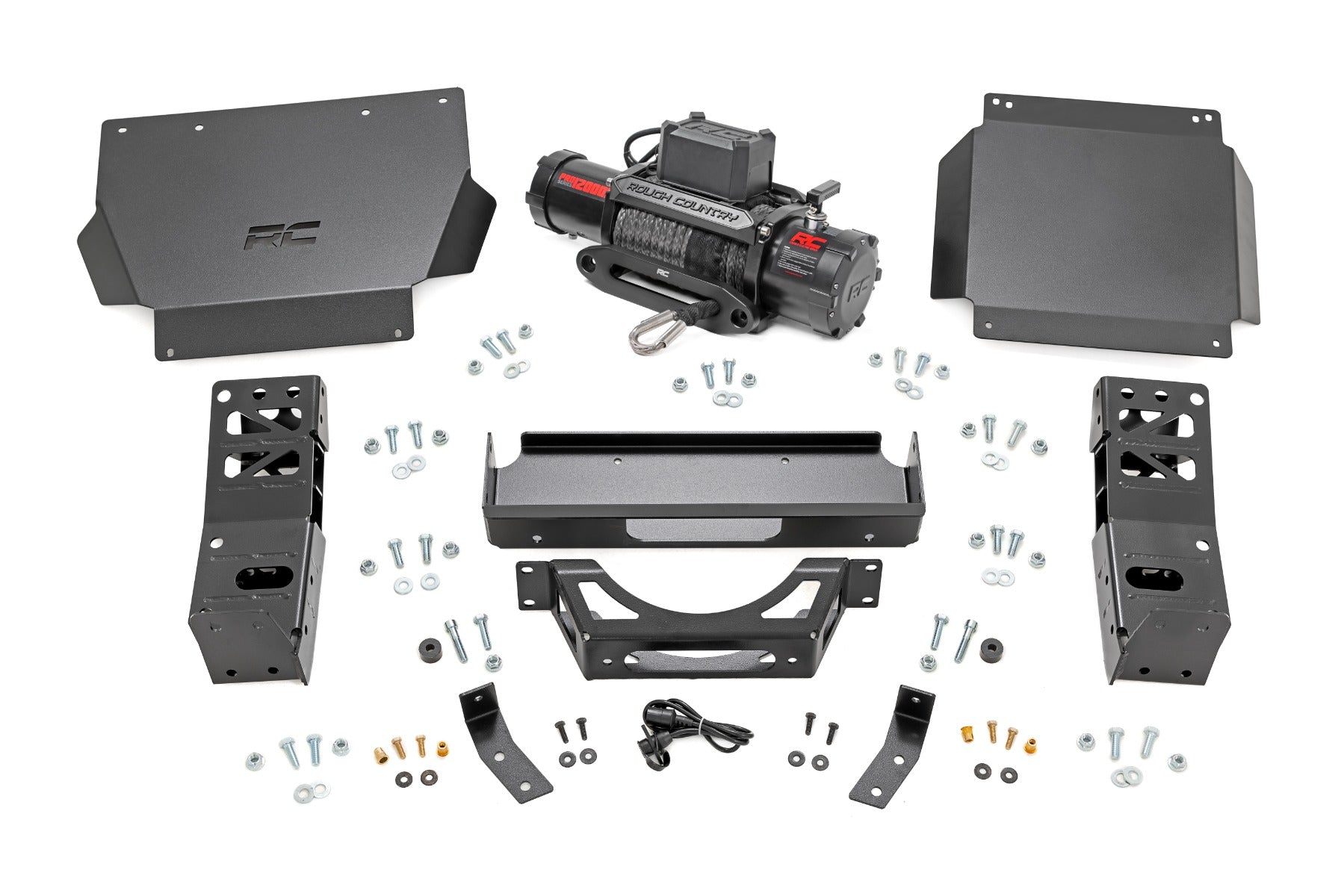 Hidden Winch Mount | 12000S | Toyota Tacoma 2WD/4WD (2024-2025)