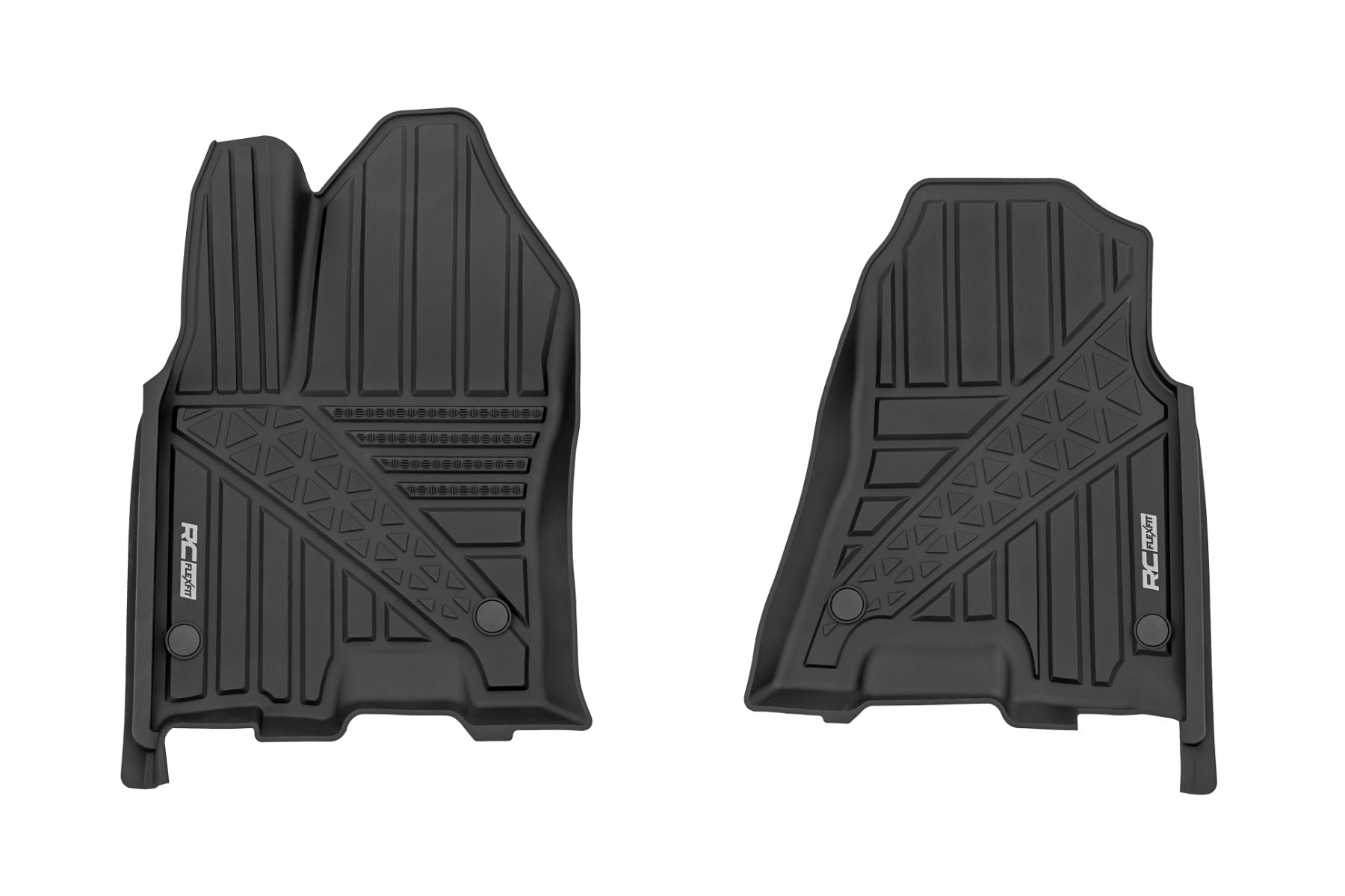 Flex-Fit Floor Mats | Front | Crew | Ram 1500 2WD/4WD (2025)