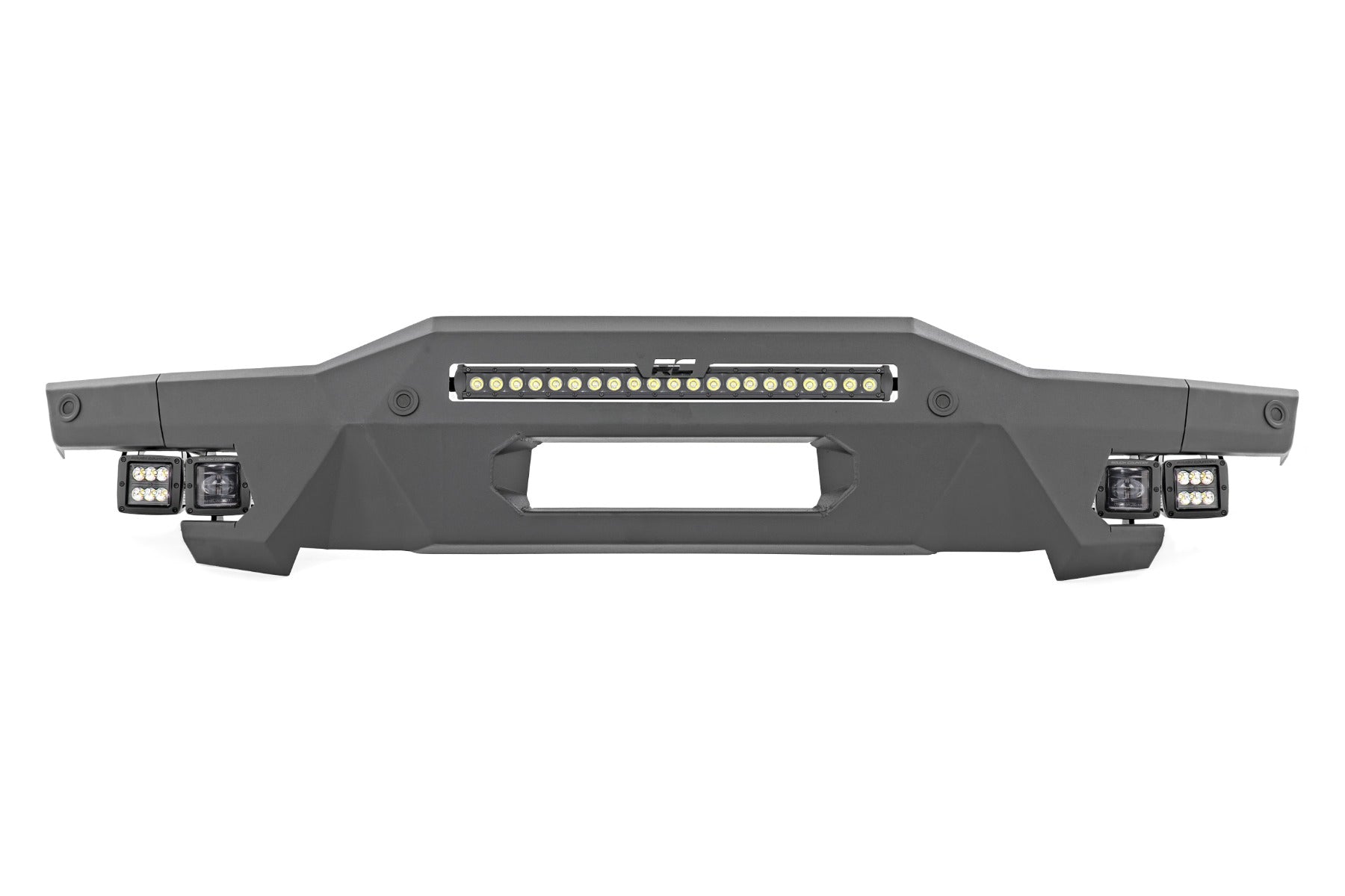 Front Bumper | Modular | Stubby Wings | Flood | Fog | Ford Bronco 4WD (21-25)