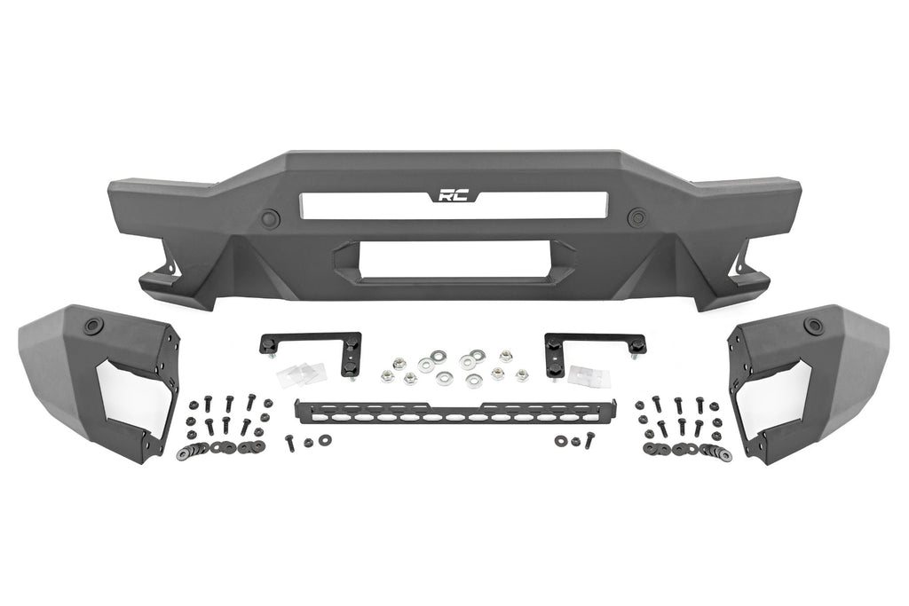 Front Bumper | Modular | Full Wings | DRL | Ford Bronco 4WD (2021-2025)