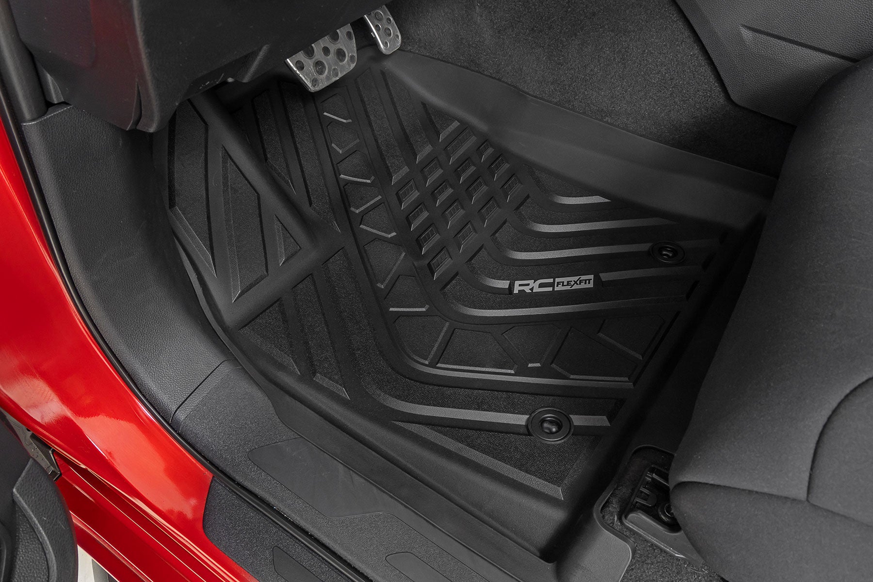 Flex-Fit Floor Mats | FR & RR | CrewMax | Toyota Tundra 2WD/4WD (2022-2025)