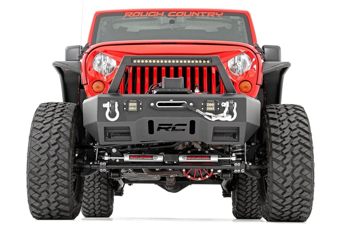 N3 Steering Stabilizer | Dual | 2-8 Inch Lift | Jeep Wrangler JK/Wrangler Unlimited (07-18)