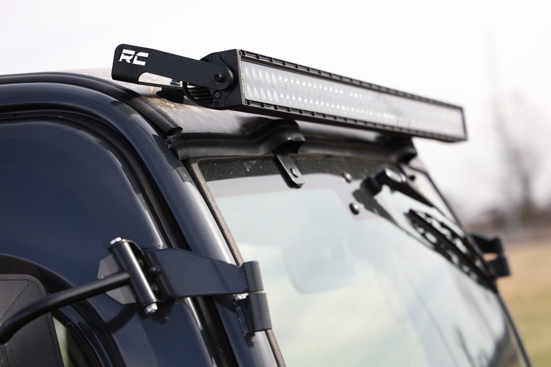 LED BlackSingle Row DRL Light Bar Kit | 50 Inch | Kubota RTV-X1120 