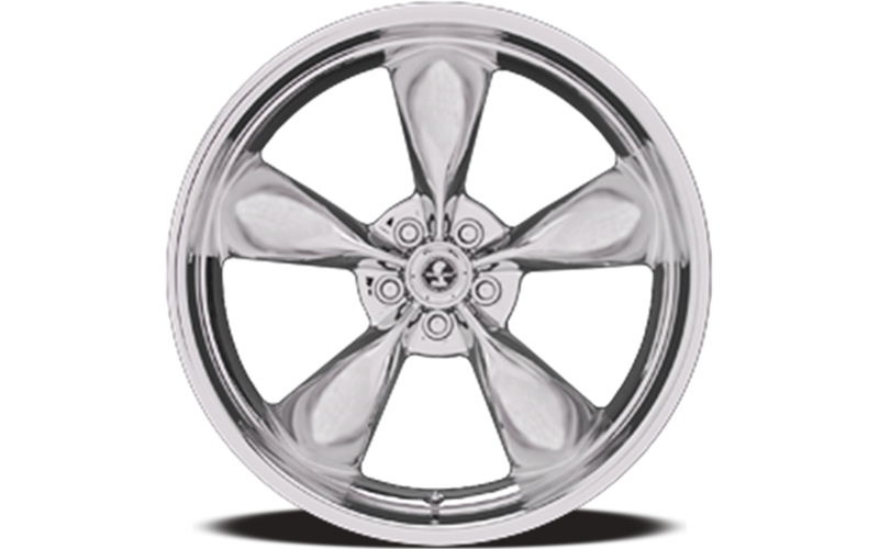 AR605M77580C 17X7 5-100 AMERICAN RACING 605 CHROME WHEEL +45MM