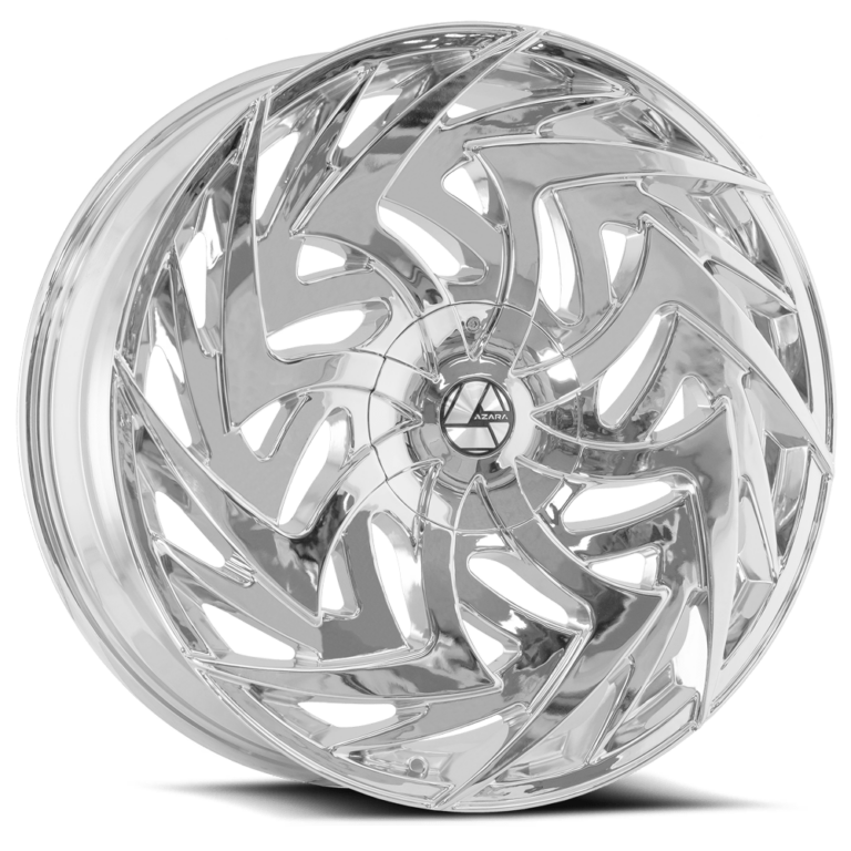AZA-520208551121143+35NCR AZARA AZA-520 20X8.5 5-112 5-114.3 5-4.5 + 35 NANO CHROME