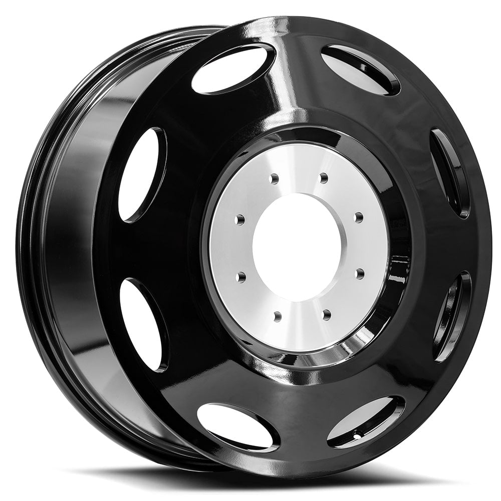 DI228258100GB XF Off-Road Dually Inner 22x8.25 8x165.1 +100 Cb 121.3 Gloss Black