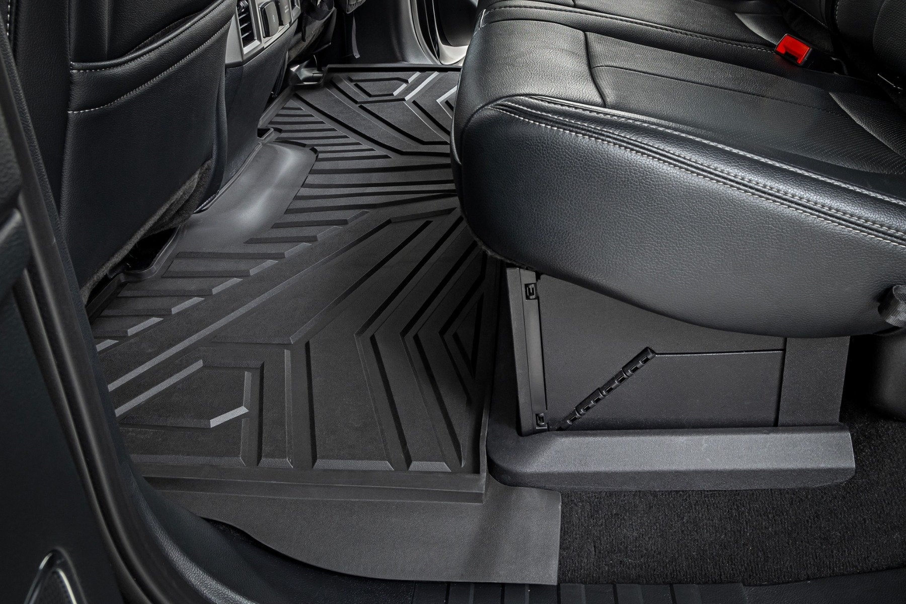 Flex-Fit Floor Mats | Front and Rear | Ford F-250/F-350 Super Duty (17-25)