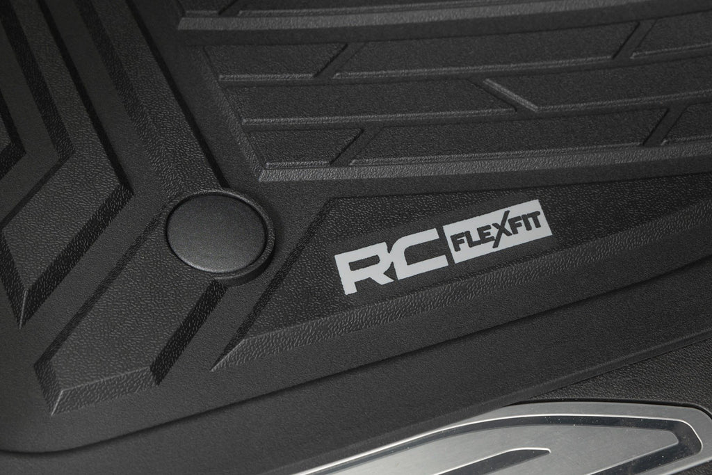 Flex-Fit Floor Mats | FR & RR | FR Bucket | Crew | Chevy/GMC 1500/2500HD/3500HD (19-25 & Classic)