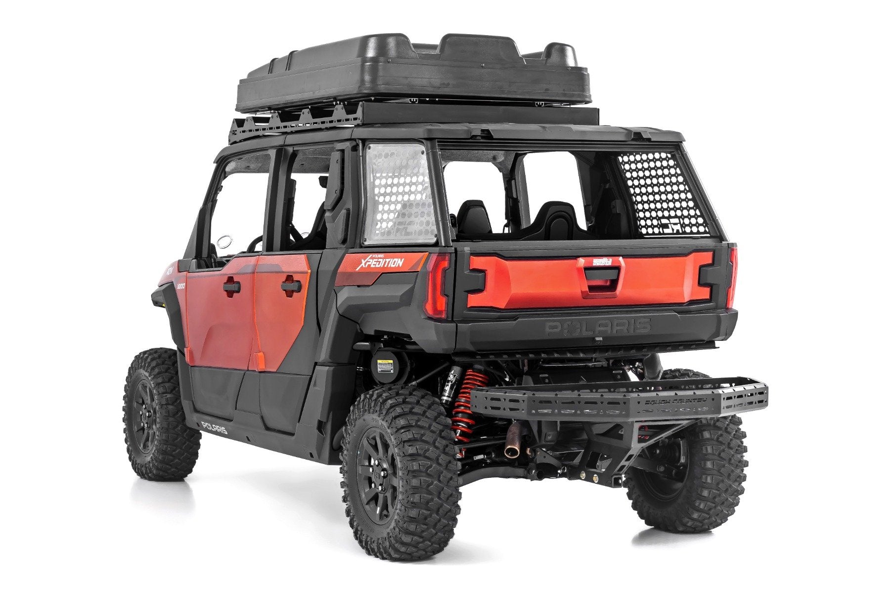Bed Side Rear Windows | Scratch Resistant | Polaris Xpedition ADV-5