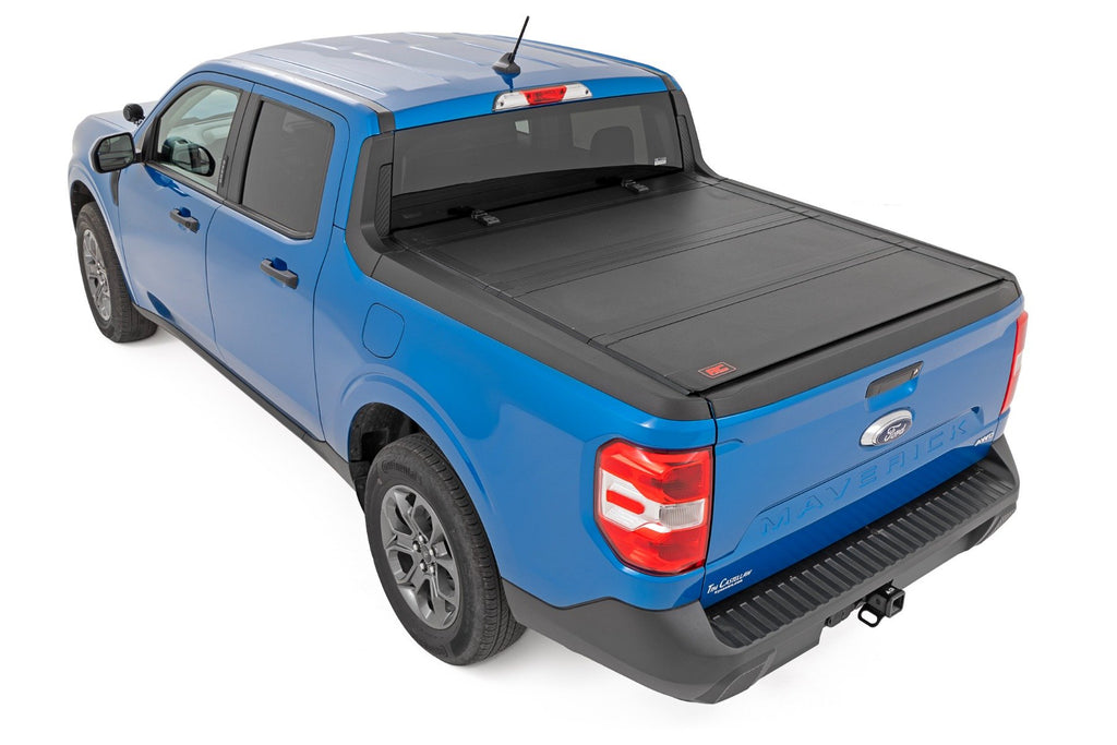 Hard Tri-Fold Flip Up Bed Cover | 4'6" Bed | Ford Maverick 2WD/4WD (22-25)