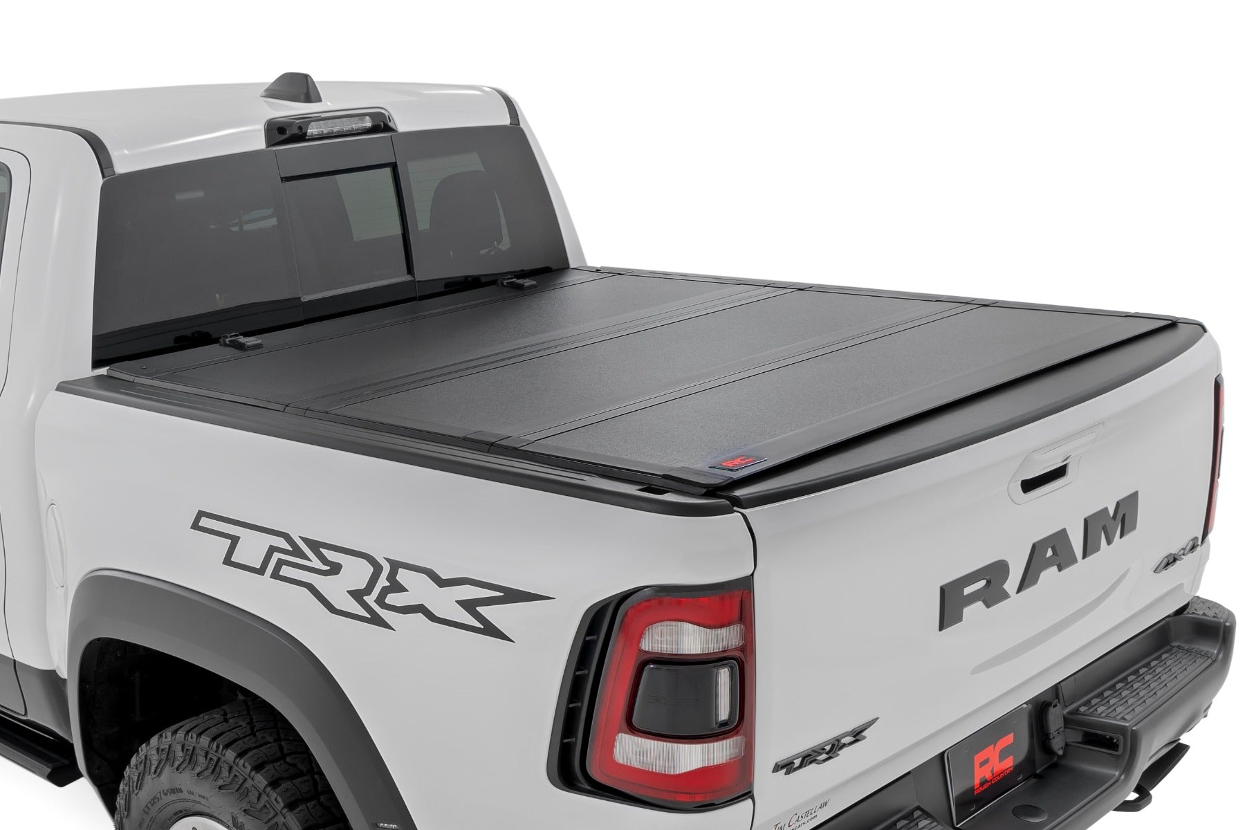 Hard Tri-Fold Flip Up Bed Cover | 6'4" | Ram 1500 (19-25)/1500 TRX (21-24) 
